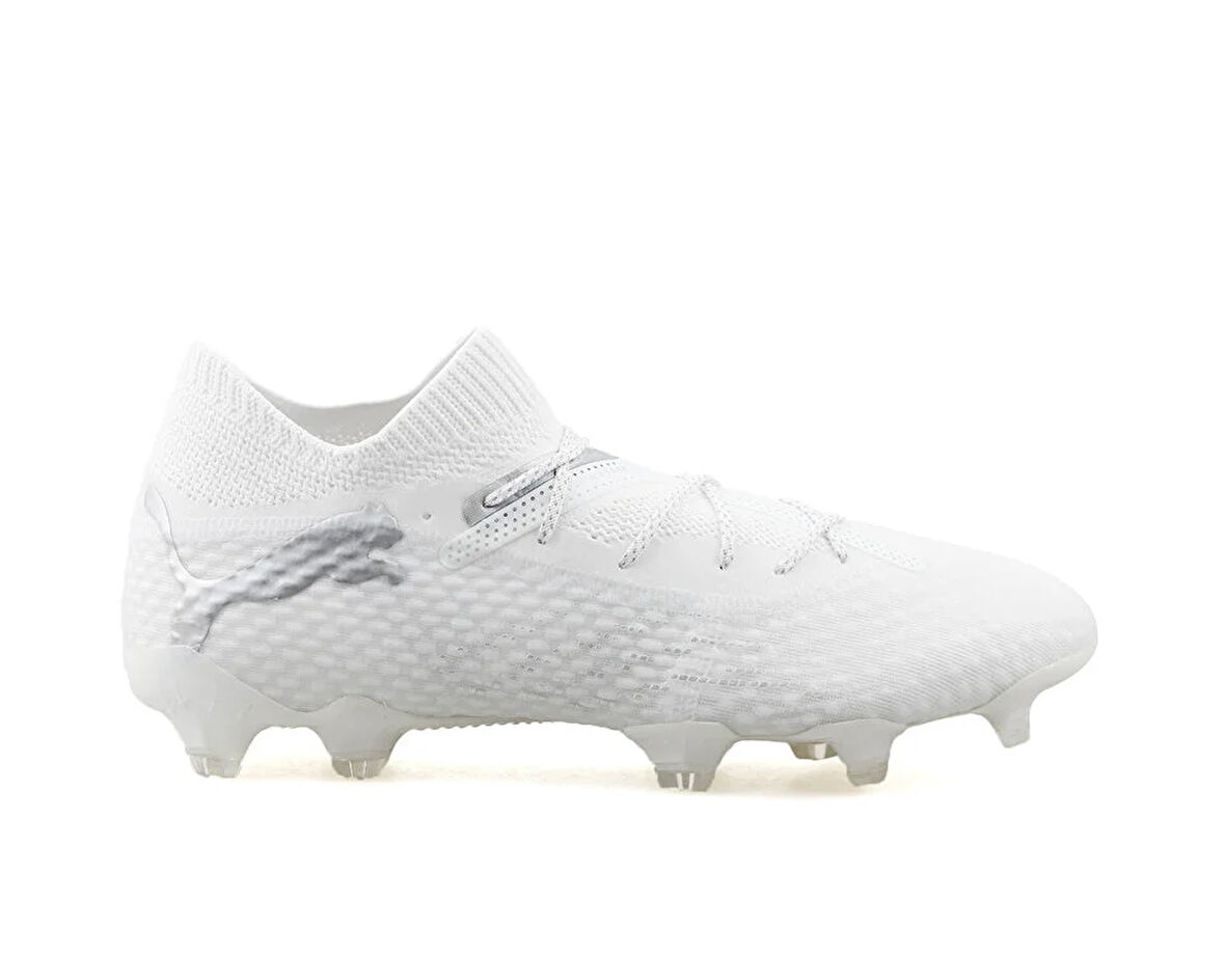 Puma Future 7 Ultimate Fg/Ag Erkek Çim Zemin Kramponu 10791604 Beyaz