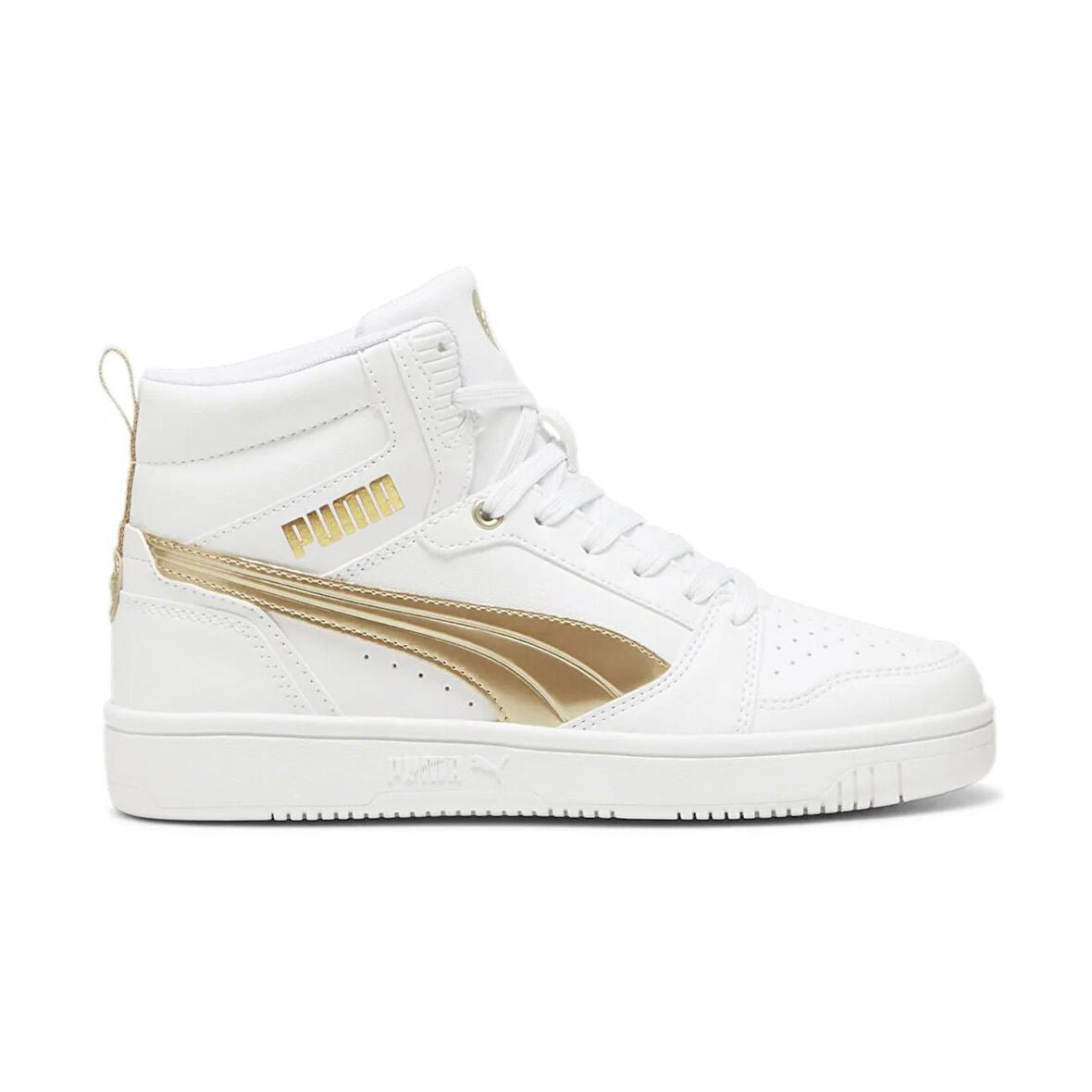 Puma 397474 Rebound v6 Metallic Dream Spor Ayakkabı Beyaz