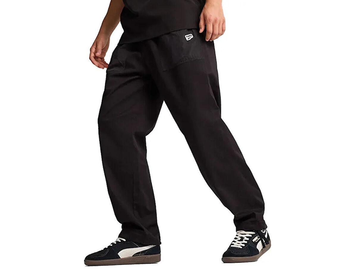 Puma Downtown Parachute Pants Erkek Günlük Eşofman Altı 62675101 Siyah