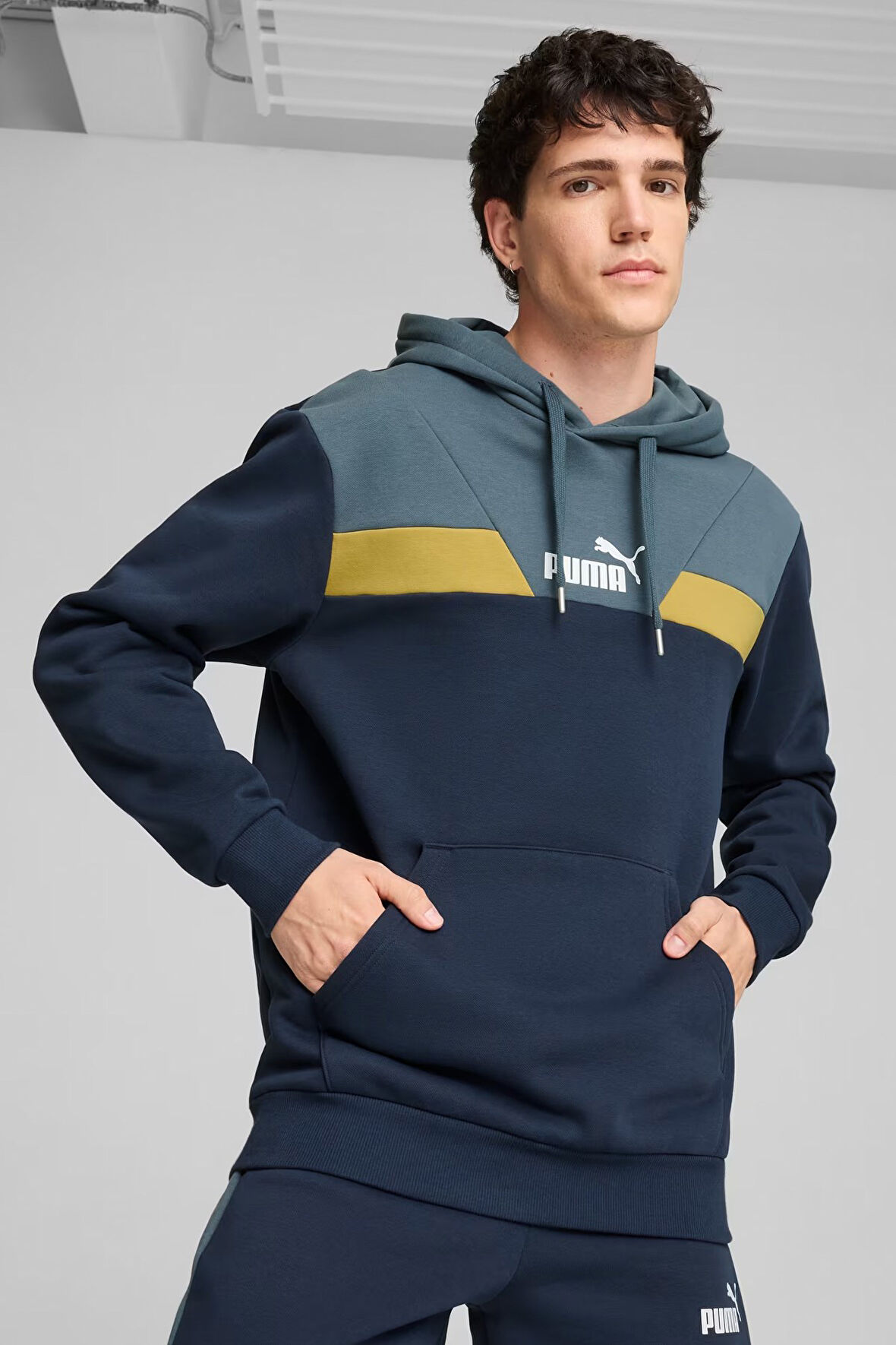 Puma Power Colorblock Erkek Sweatshirt 68173114