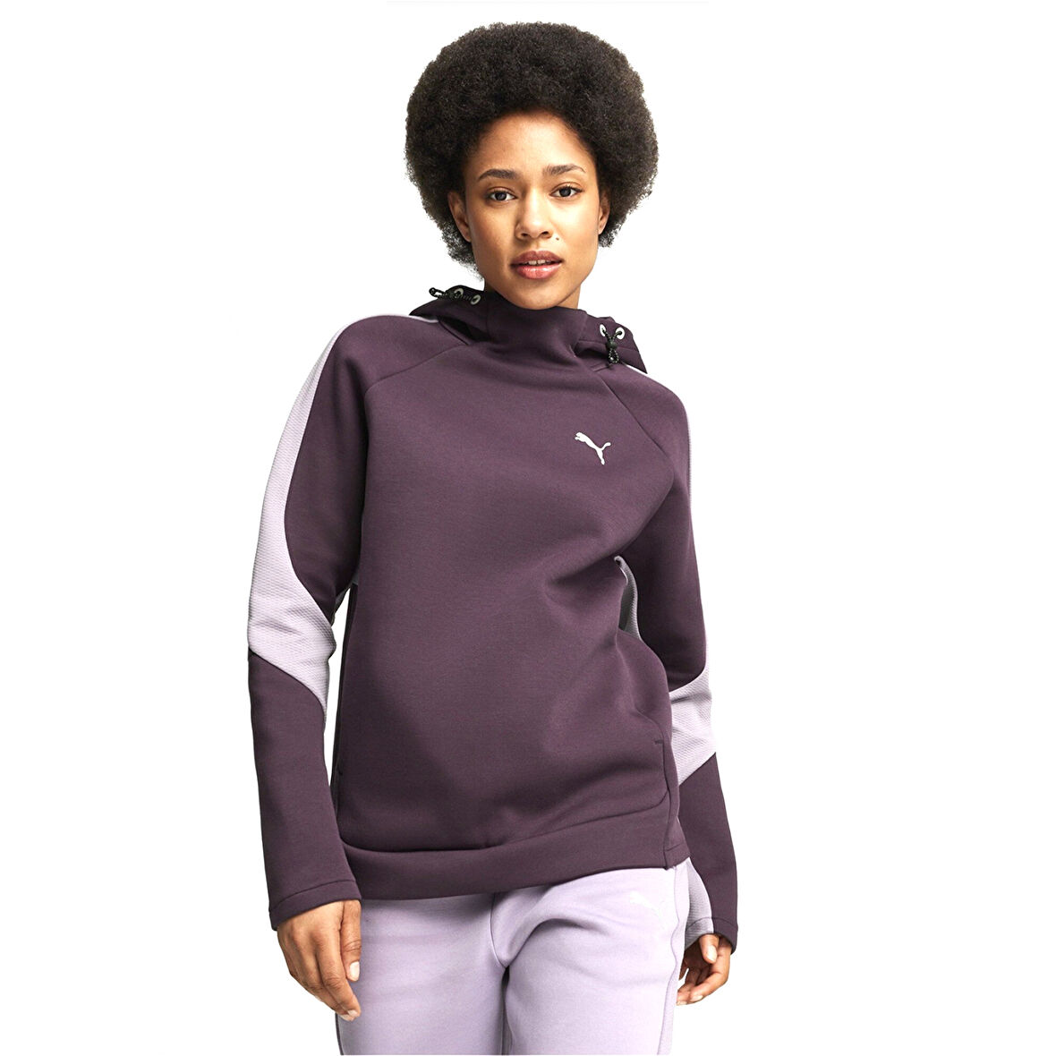 Evostripe Kadın Pembe Antrenman Sweatshirt 68166944