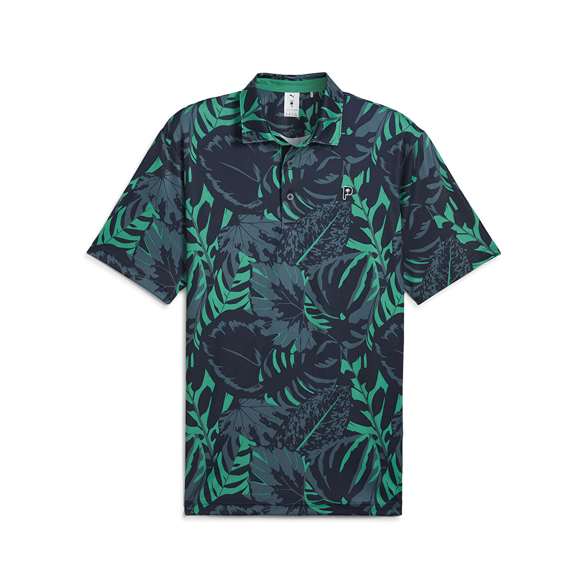 Puma x PTC Palm Glitch Golf Polo Tshirt