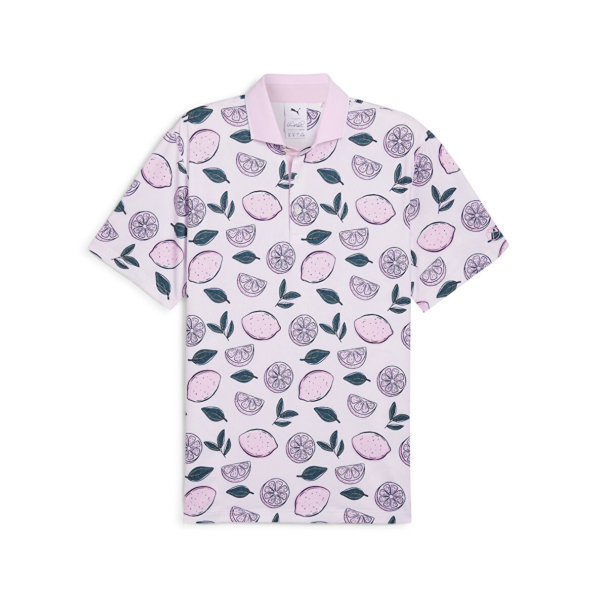 Puma AP Pink Lemonade Golf Polo Tshirt