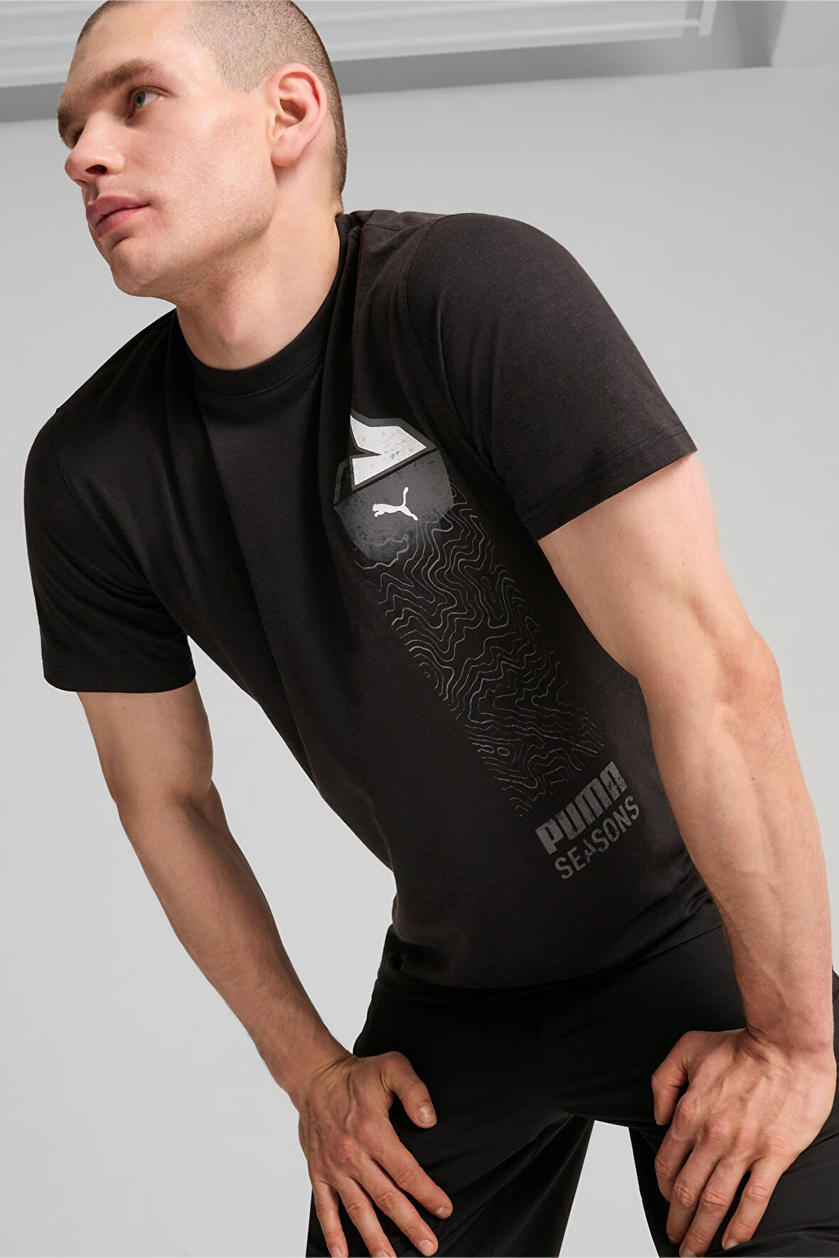 Puma Men S Seasons Trail Erkek Tişört 52586001