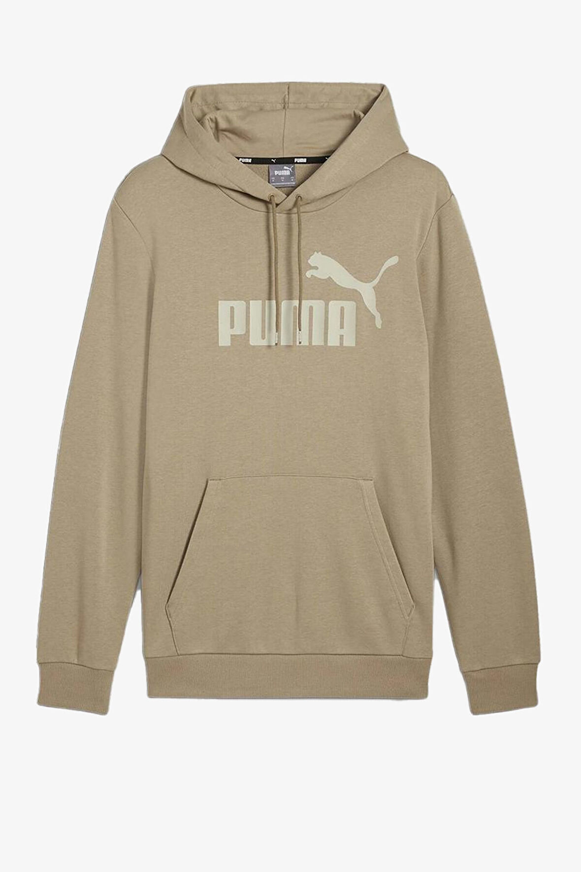 Puma Ess Big Logo Erkek Bej Sweatshirt 58668913