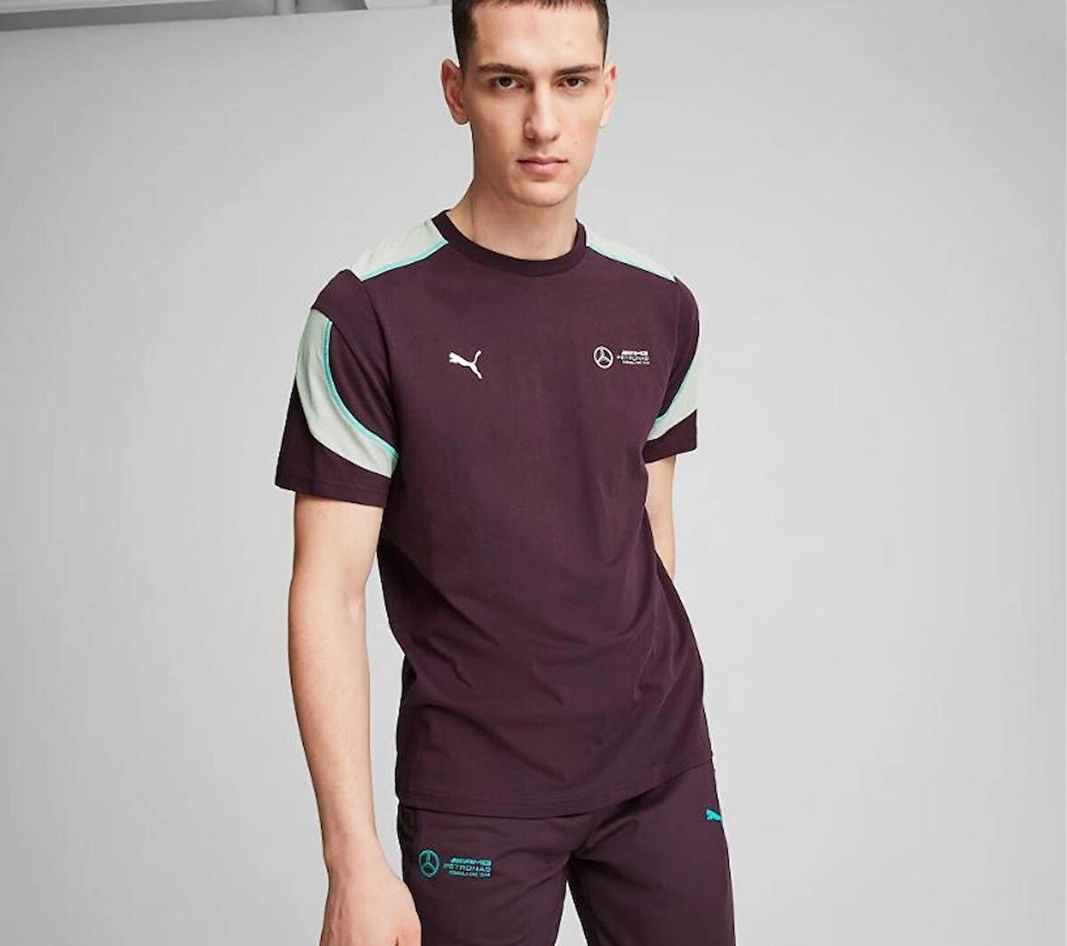 PUMA Mercedes-AMG Petronas F1® MT7+ Erkek Tişört