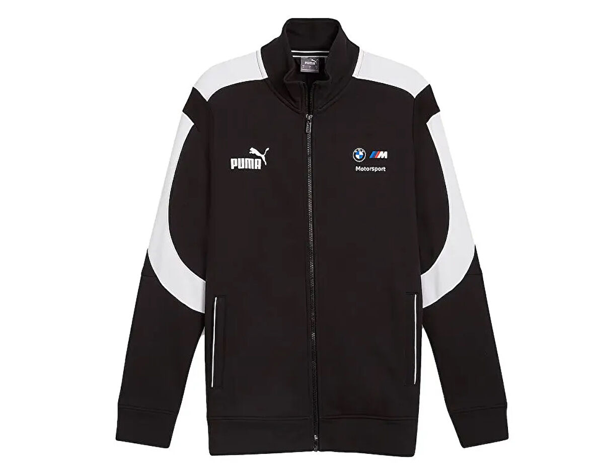 Puma Bmw Mms Mt7+ Sweat Jacket Erkek Günlük Ceket 62745301 Siyah