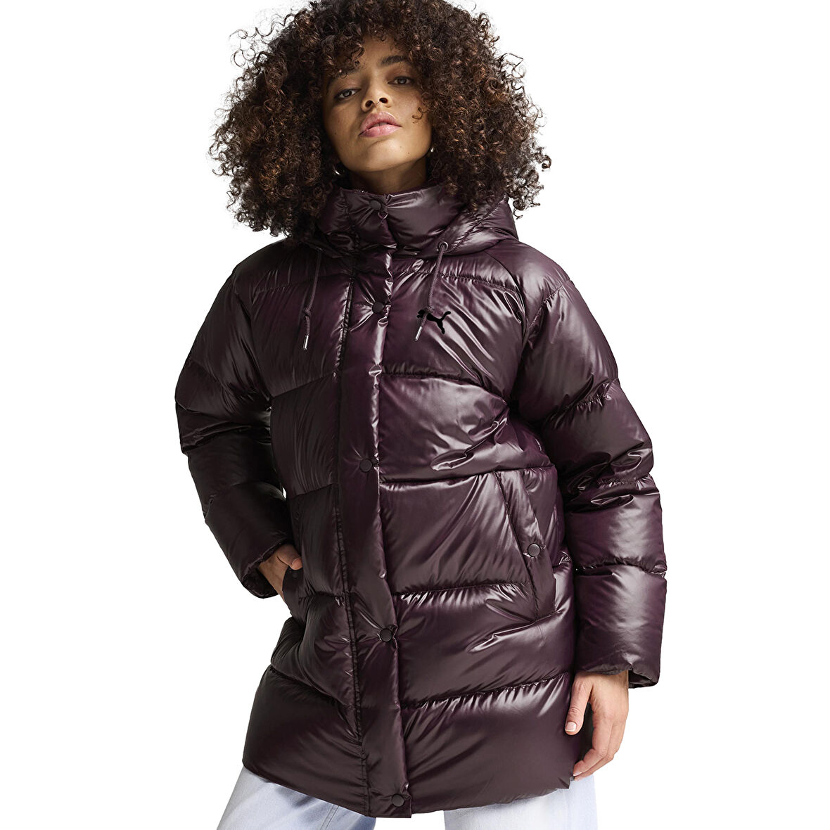 Style Down Kadın Pembe Günlük Stil Mont 62649144