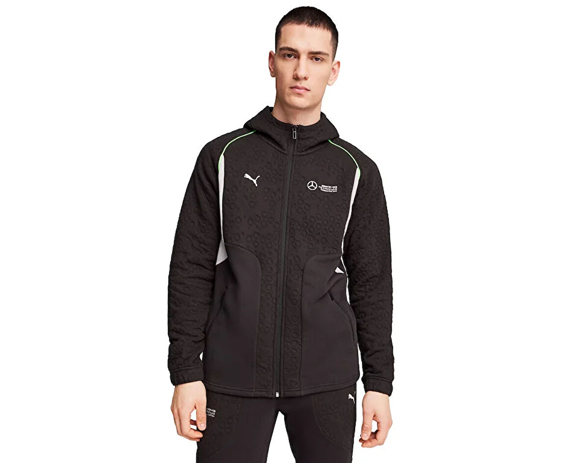 Puma MapF1 Hooded Sweat Jacket Erkek Günlük Ceket 62732101 Siyah