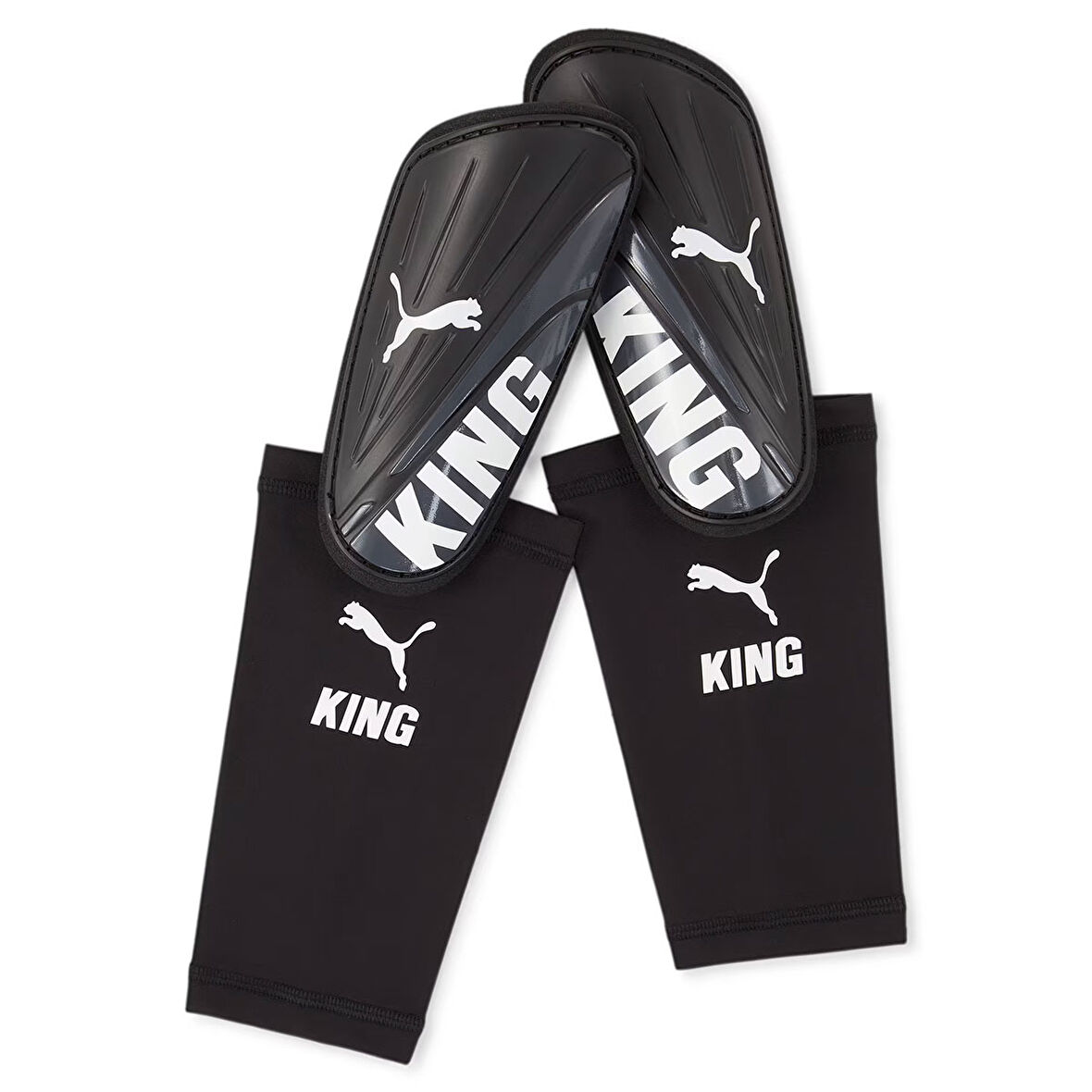 King Sleeve Unisex Siyah Futbol Tekmelik 03093301