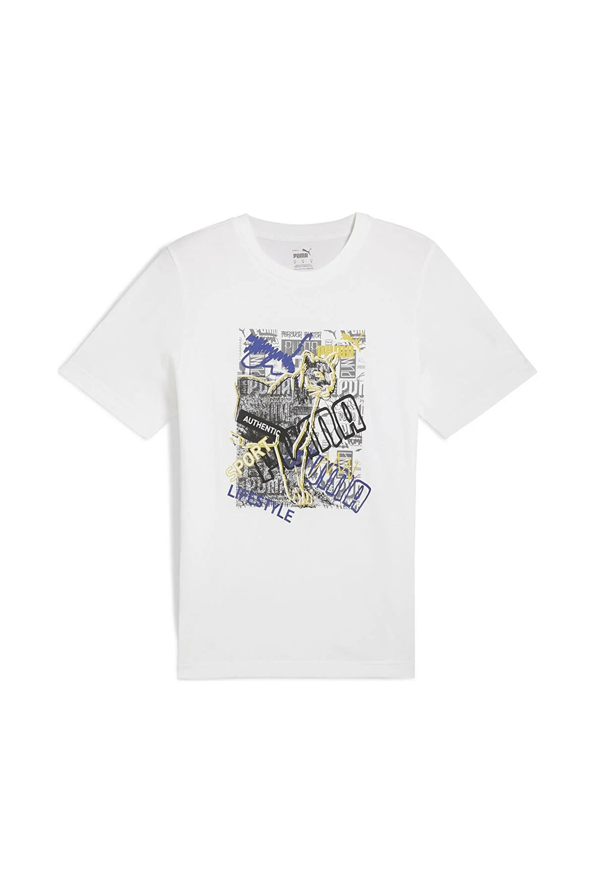 Puma Erkek Spor Tişört Graphics Photoprint Tee 68321302