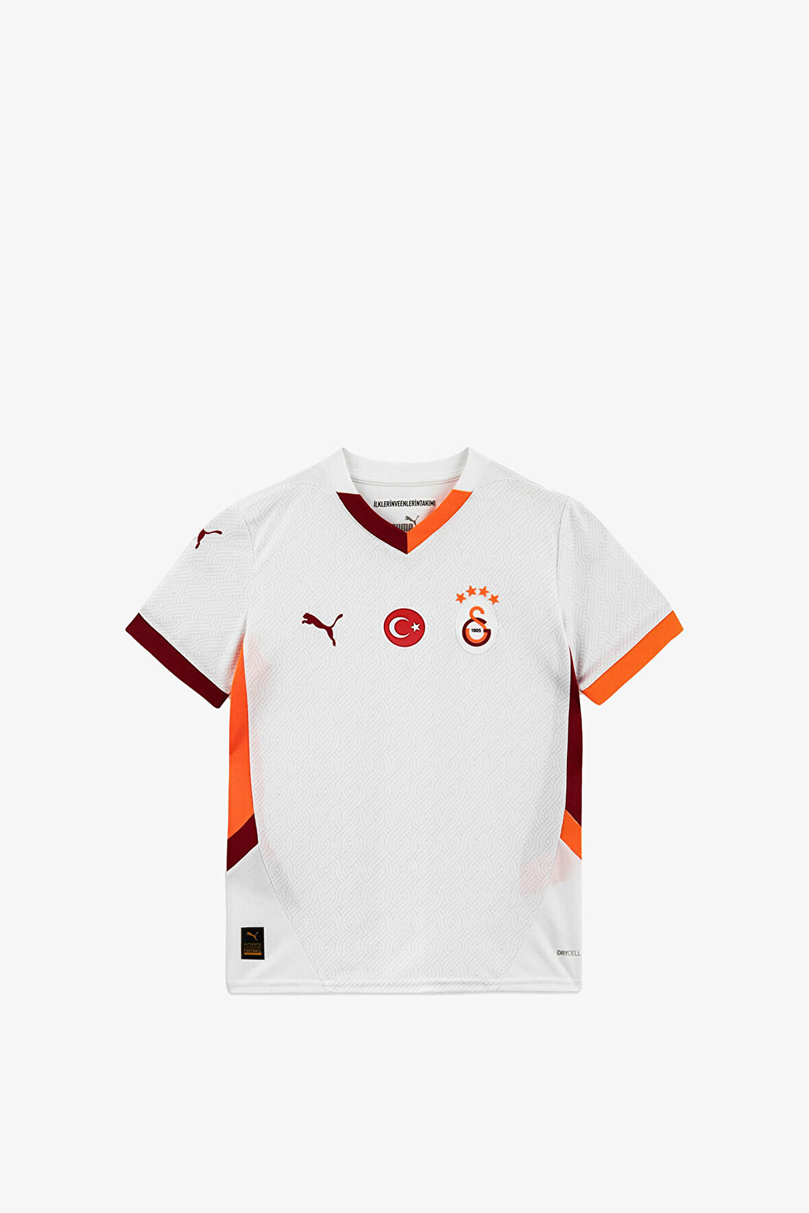 Puma Galatasaray S.K 2425 Deplasman Çocuk Beyaz Forma 77966002