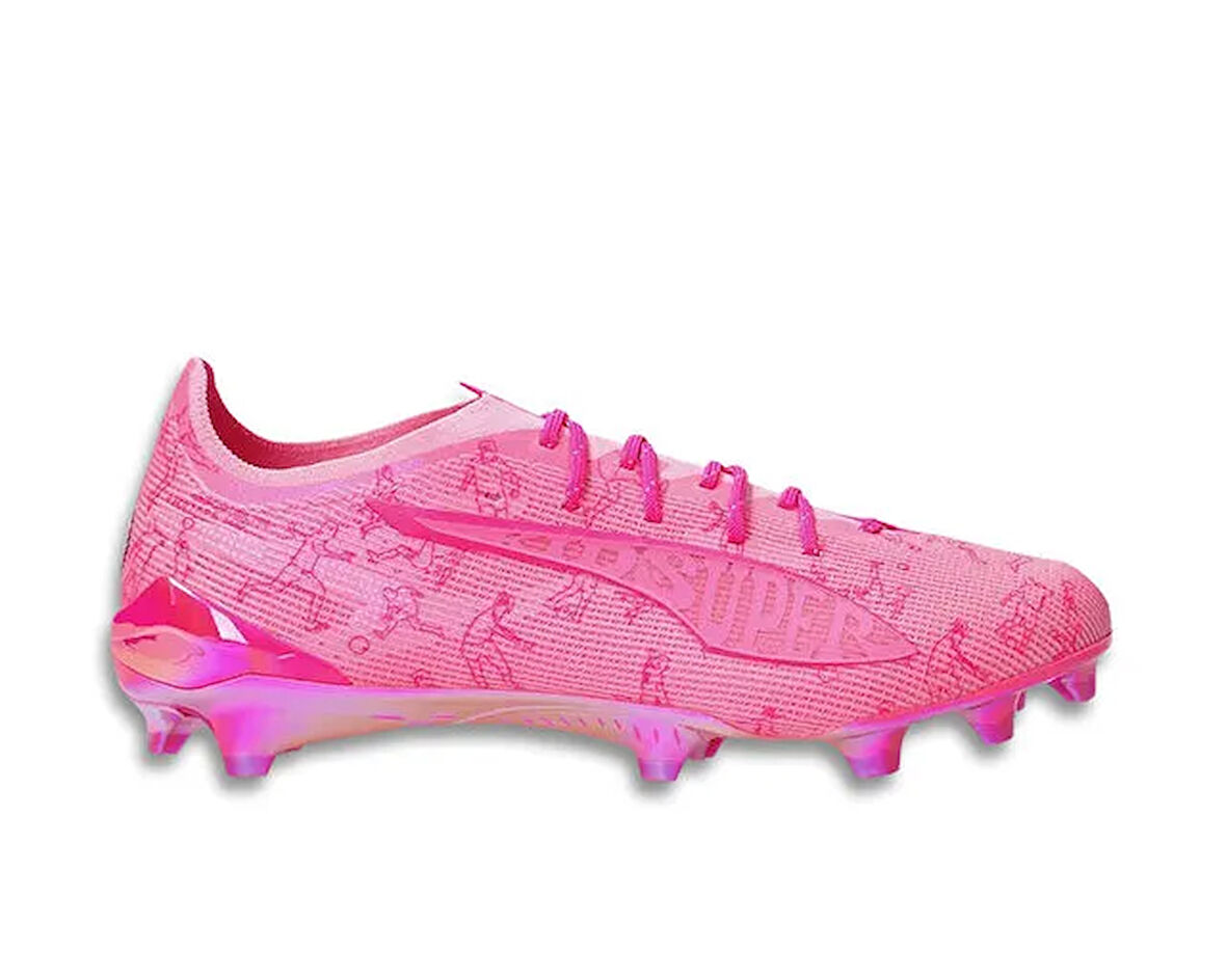 Puma Ultra 5 Ultimate X Kidsuper Fg Erkek Çim Zemin Kramponu 10841401 Pembe