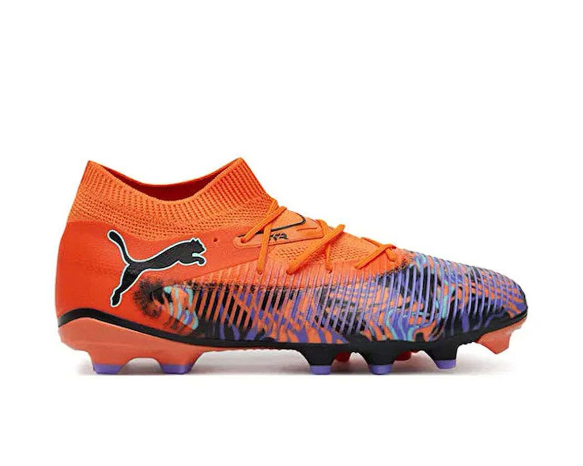 Puma Future 8 Match Crea Fg/Ag Erkek Çim Zemin Kramponu 10843101 Turuncu