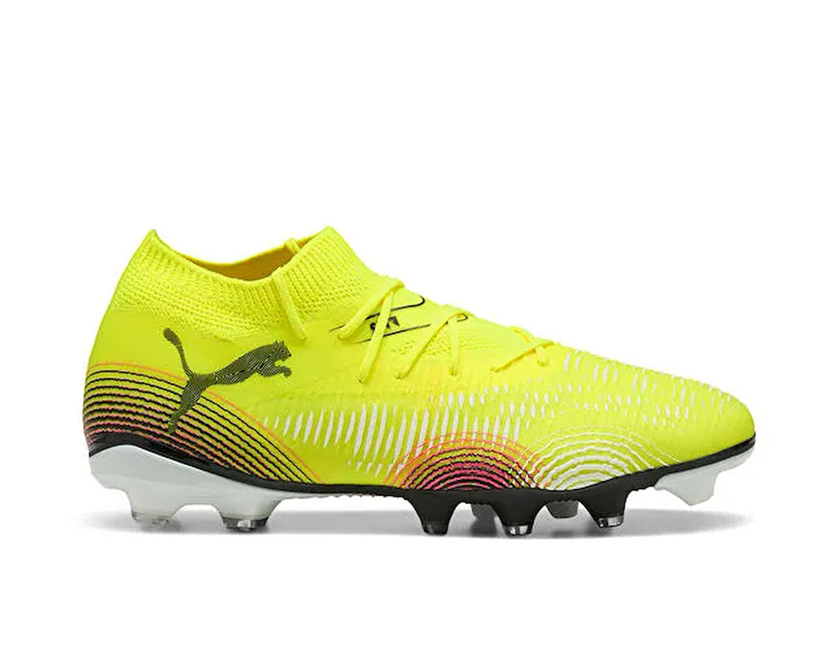 Puma Future 8 Match Fg/Ag Erkek Çim Zemin Kramponu 10814003 Sarı