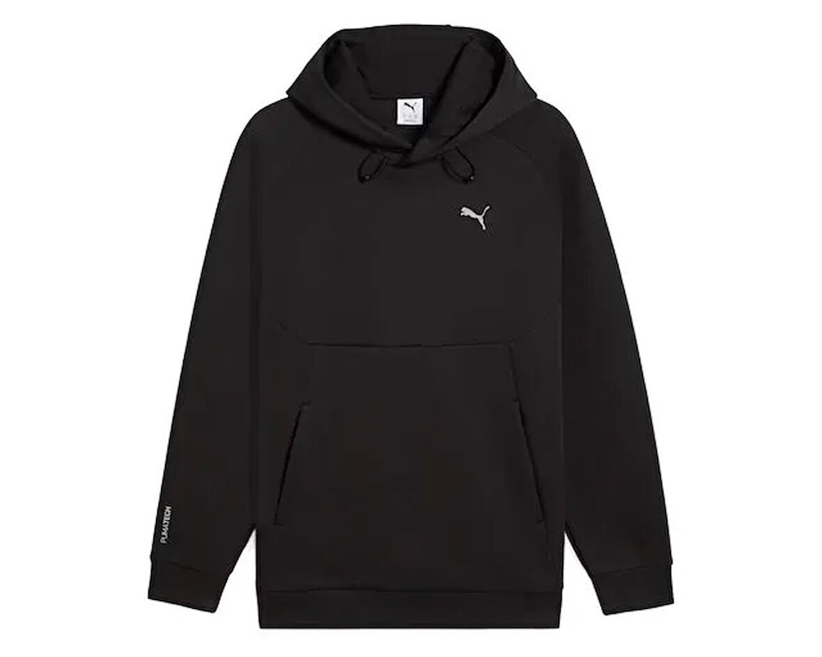 Puma Pumatech Relaxed Hoodie Erkek Günlük Sweatshirts 62968101 Siyah