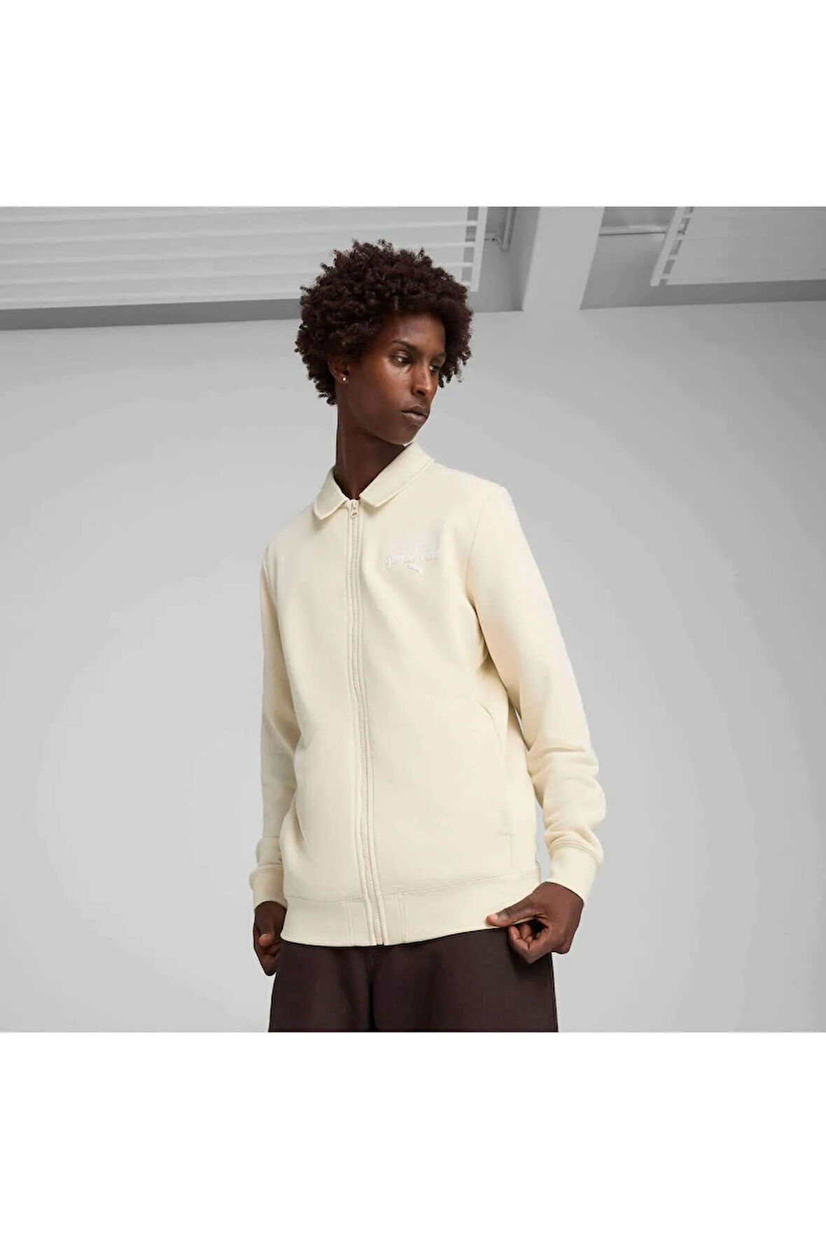 CLASS Track Jacket Bej Erkek Ceket