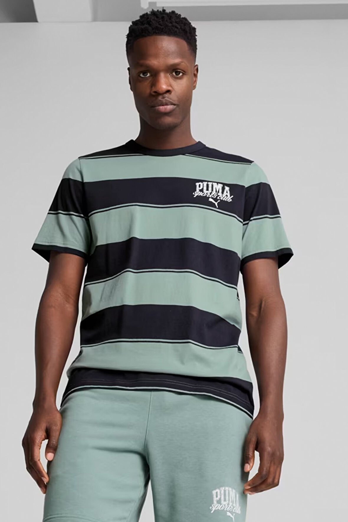 Puma Class Striped Erkek Tişört 68465730