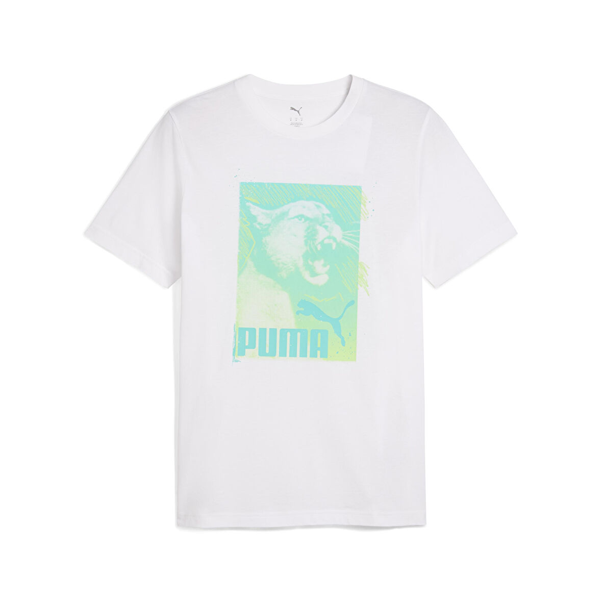 Puma 68483602 Graphics Photoprint Tee Erkek Spor Tişört