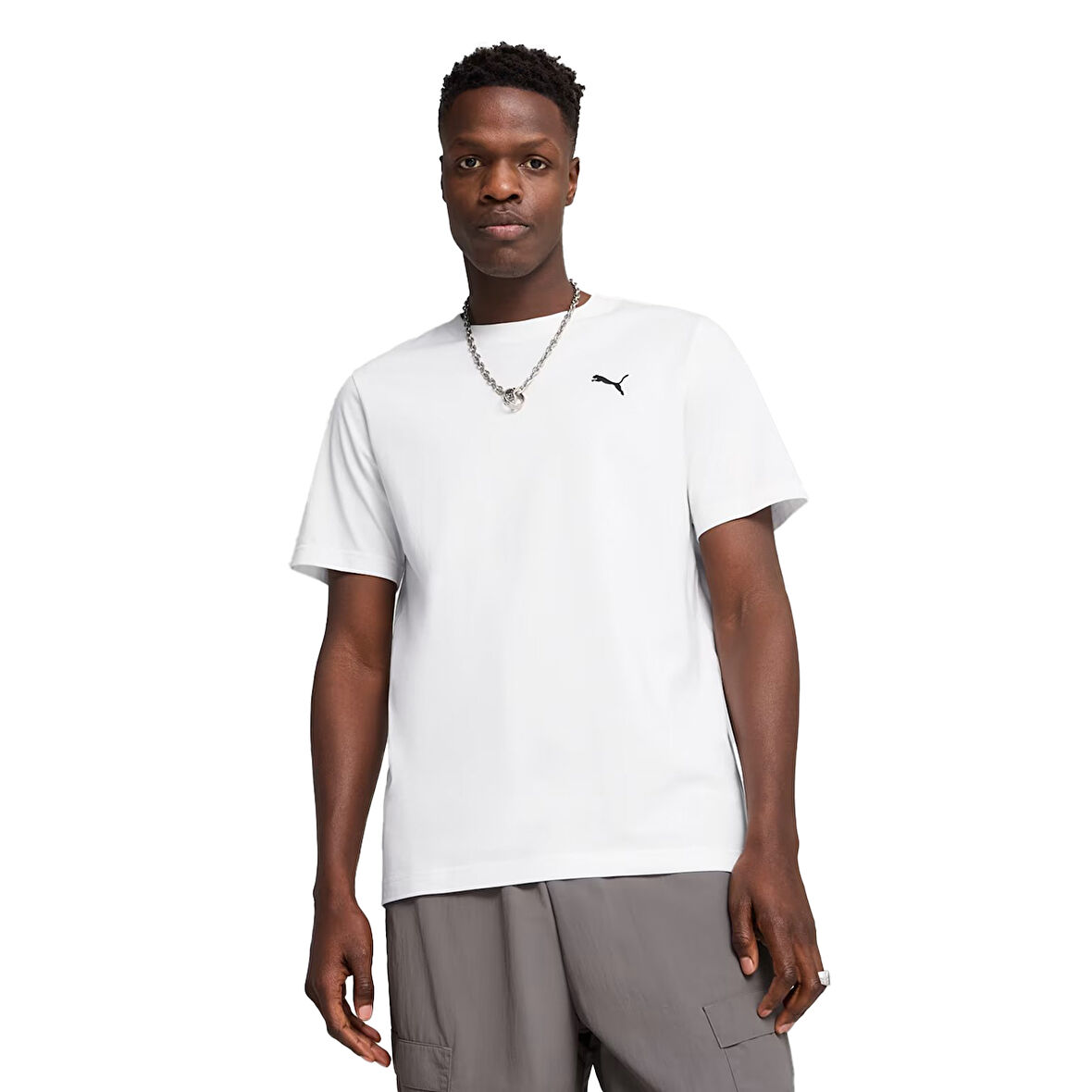 Wardrobe Erkek Beyaz Günlük Stil T-Shirt 62964402