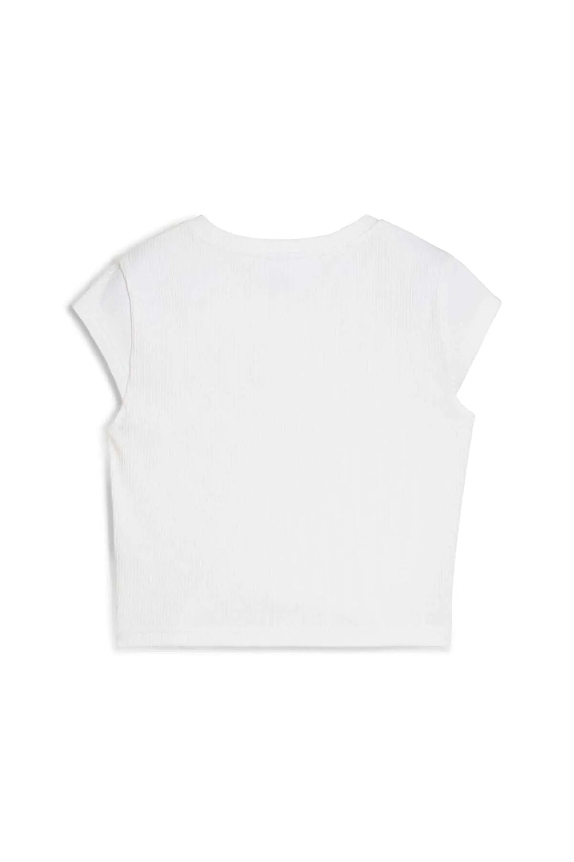 WARDROBE ESS Ribbed Baby Tee