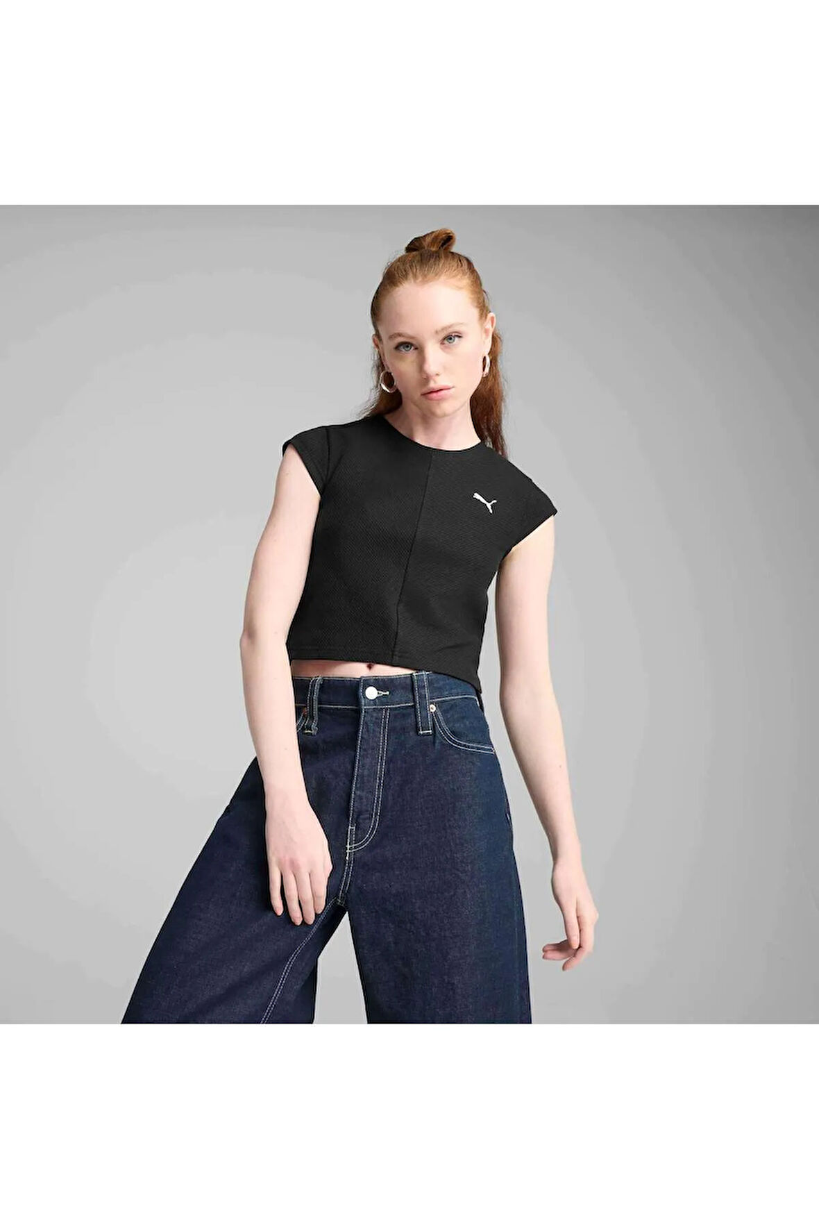 WARDROBE ESS Ribbed Baby Tee