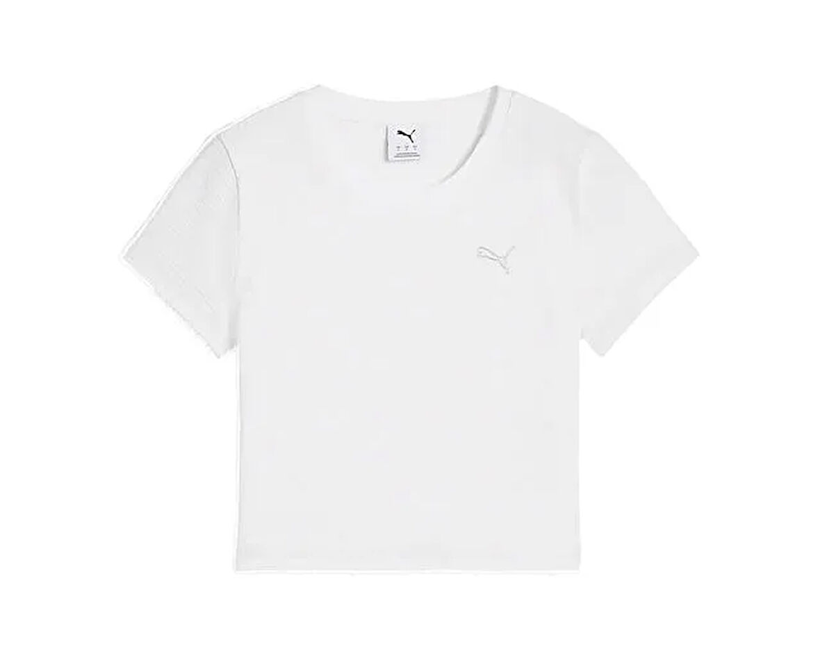 Puma Dare To Baby Tee Kadın Günlük Tişört 62980602 Renkli