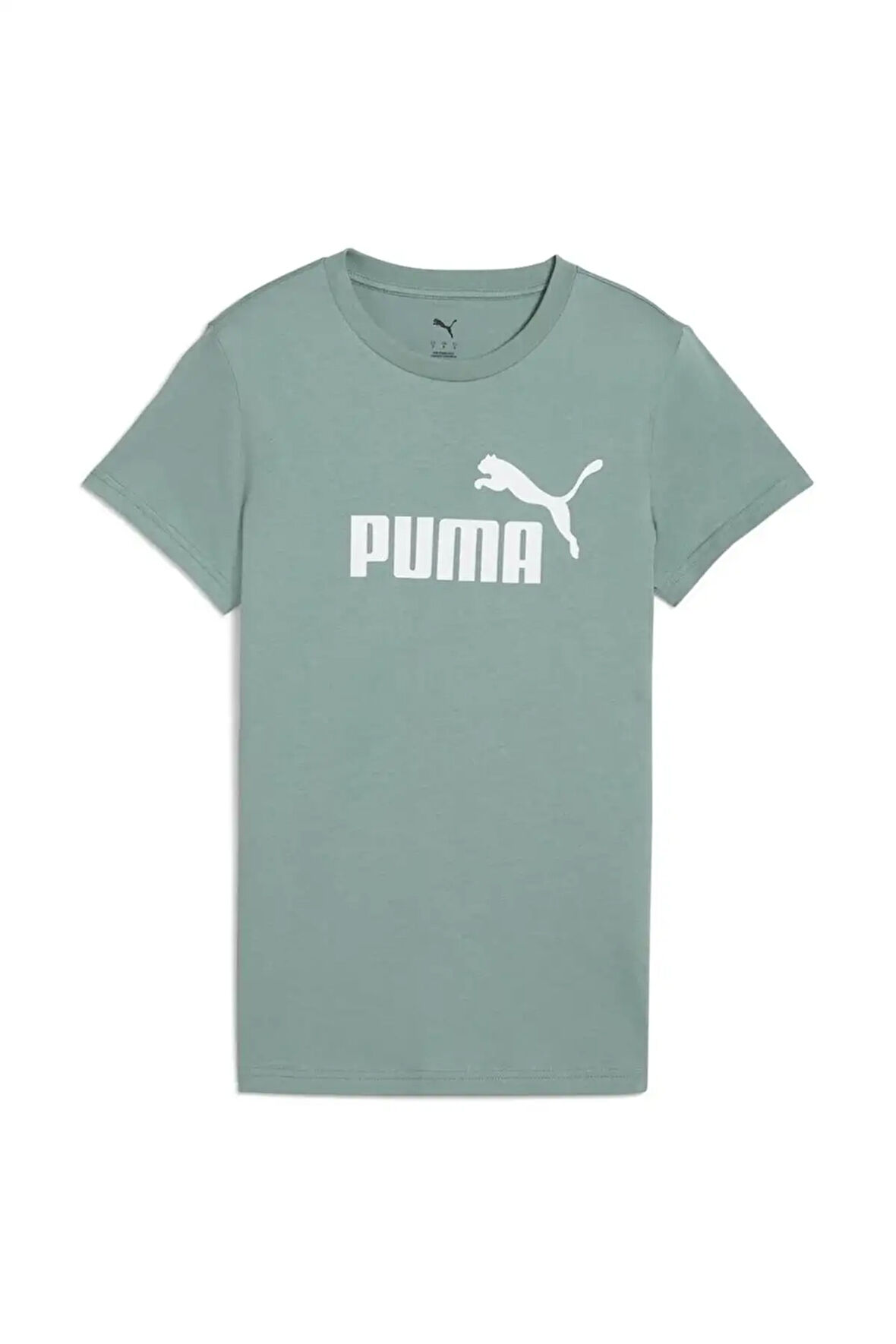 Kadın Ess No.1 Logo T-Shirt - Yeşil | M