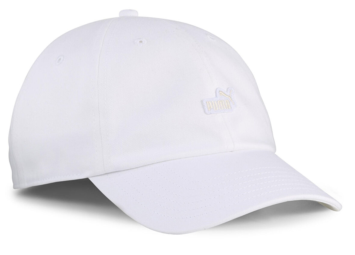 Puma ESS LOGO PATCH CAP Unisex  Beyaz Şapka