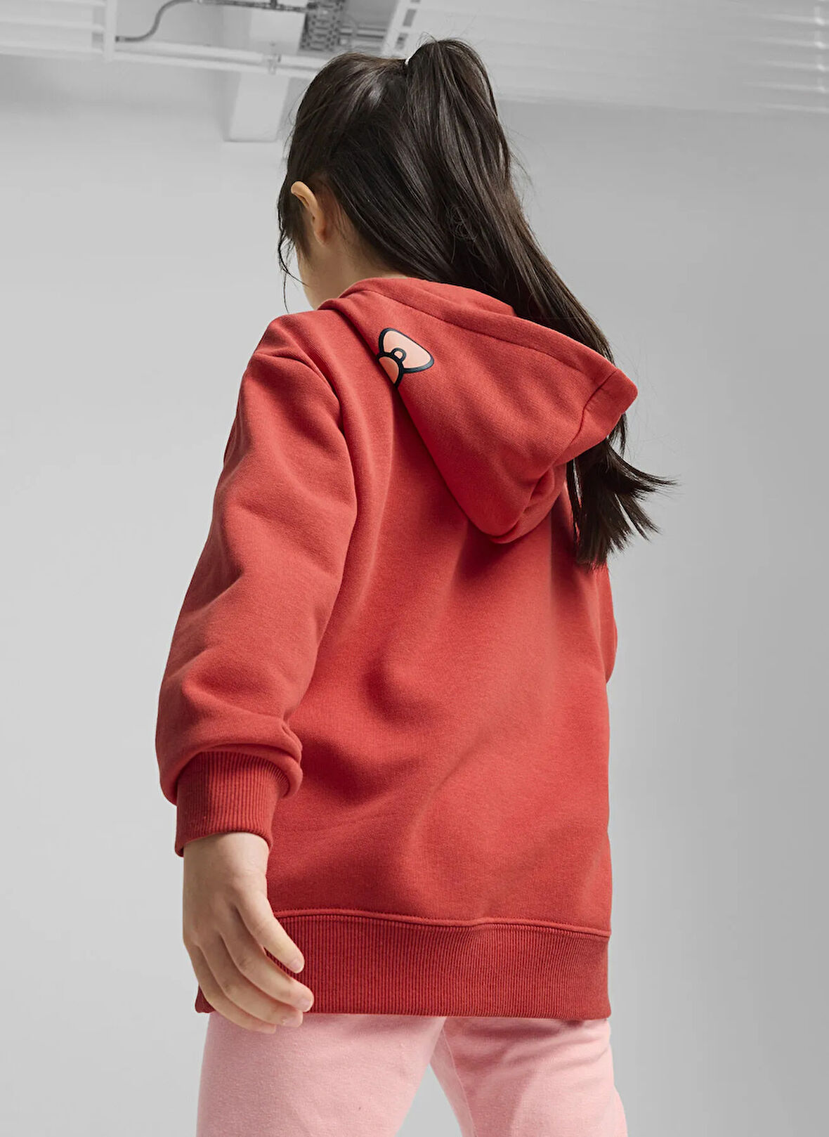 Puma Düz Erkek Kırmızı Sweatshırt 63006315-PUMA X HELLO KITTY & FRIEN
