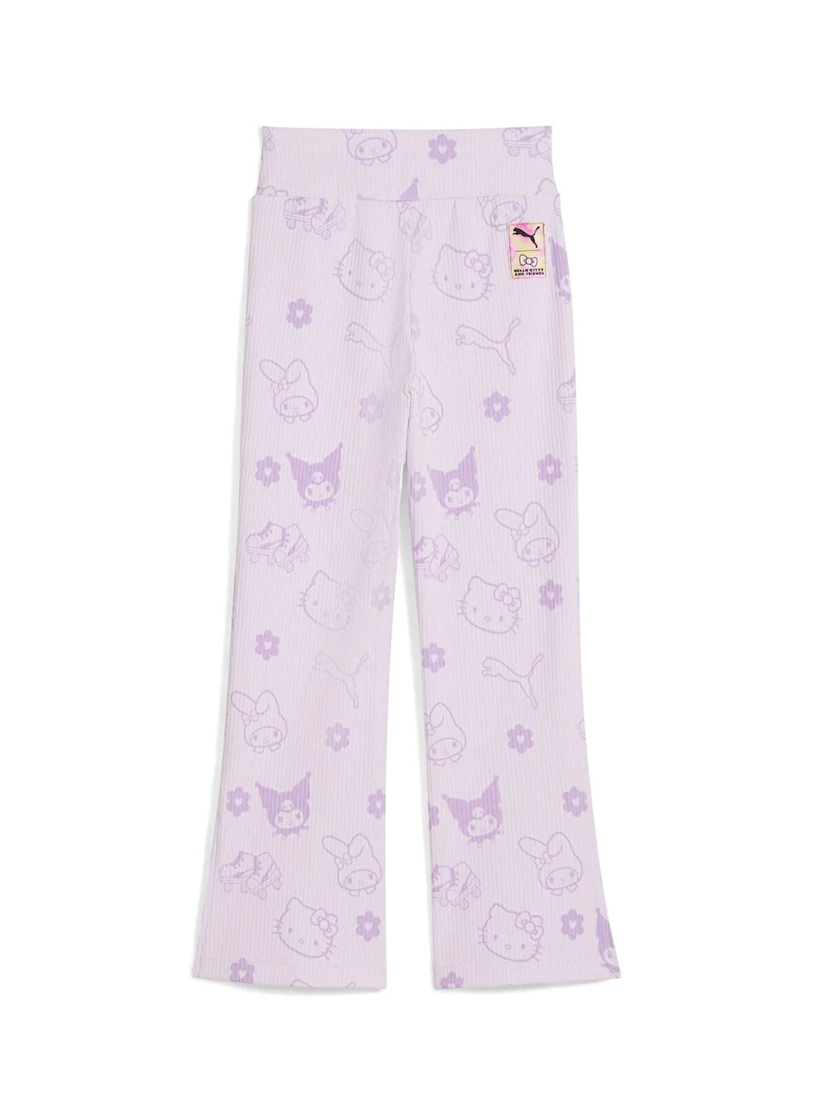 Puma Normal Paça Lila Kız Çocuk Eşofman Altı 63006875-PUMA X HELLO KITTY & FRIEN