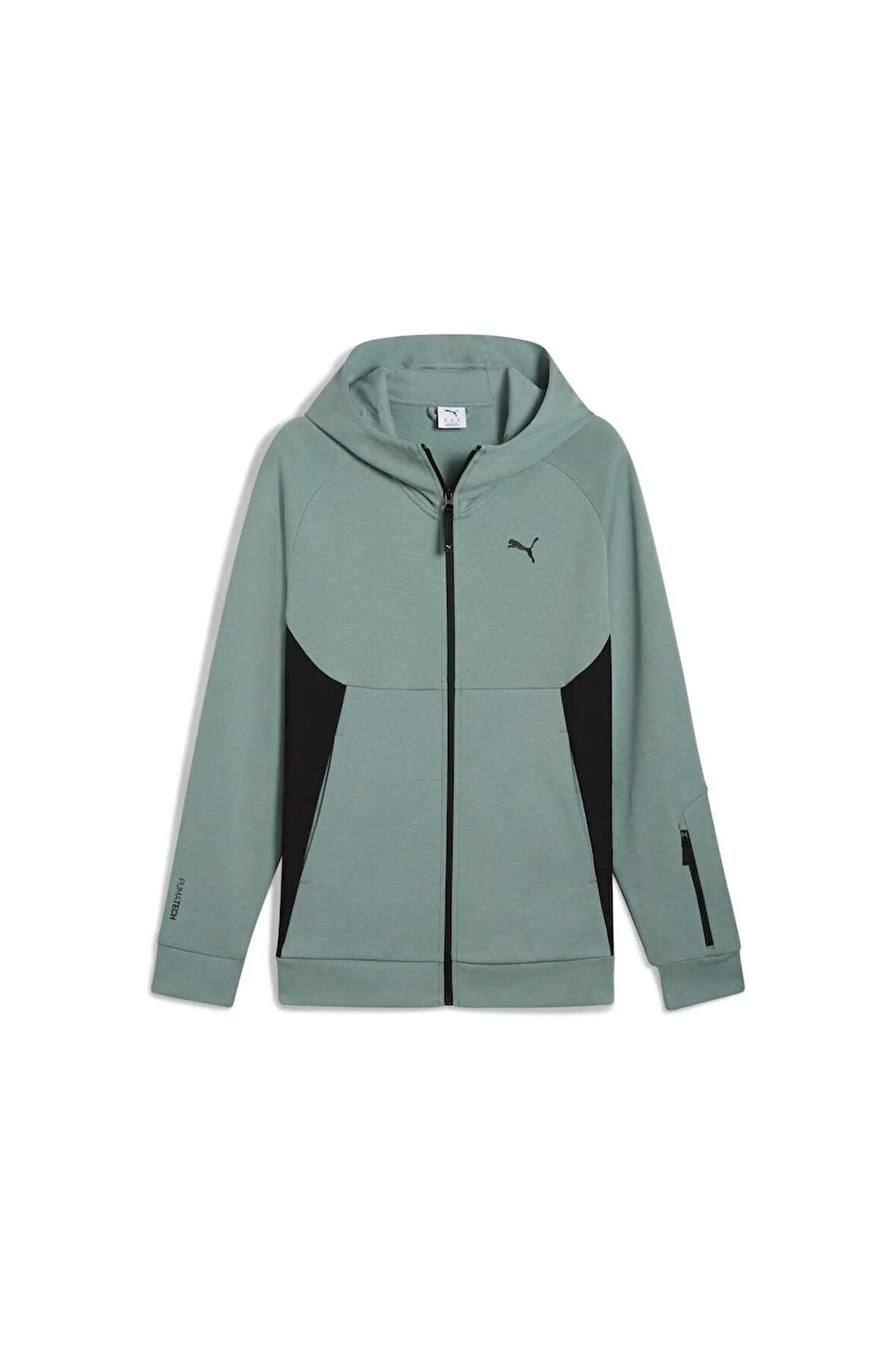 PUMATECH Erkek Tam Fermuarlı Kapüşonlu Ceket