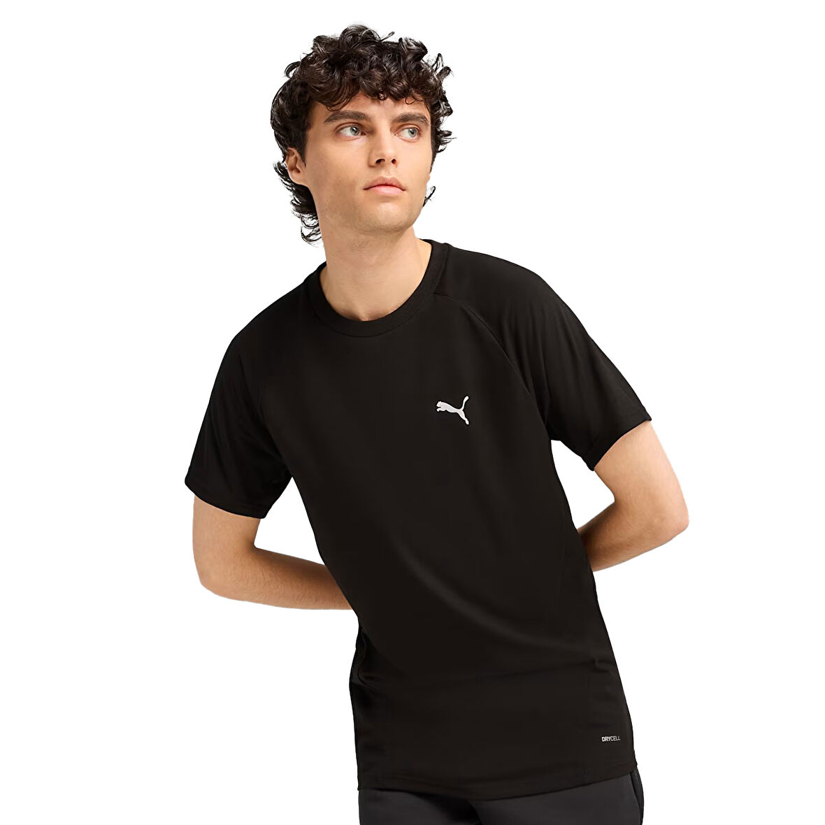 Evostripe Unisex Siyah Antrenman T-Shirt 68461101