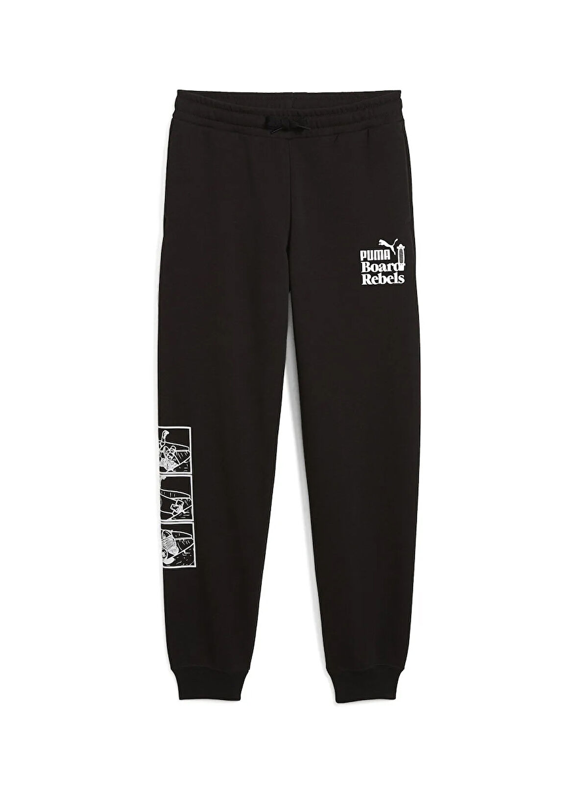 Puma Normal Paça Siyah Erkek Eşofman Altı 68515001-MID90S Sweatpants TR B PUM