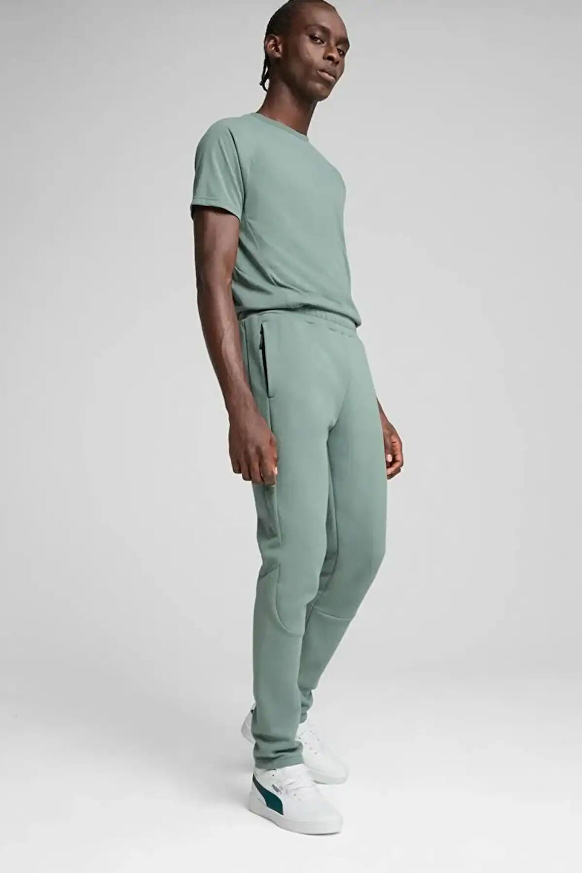 Erkek Evostripe Eşofman Altı - Yeşil | XL
