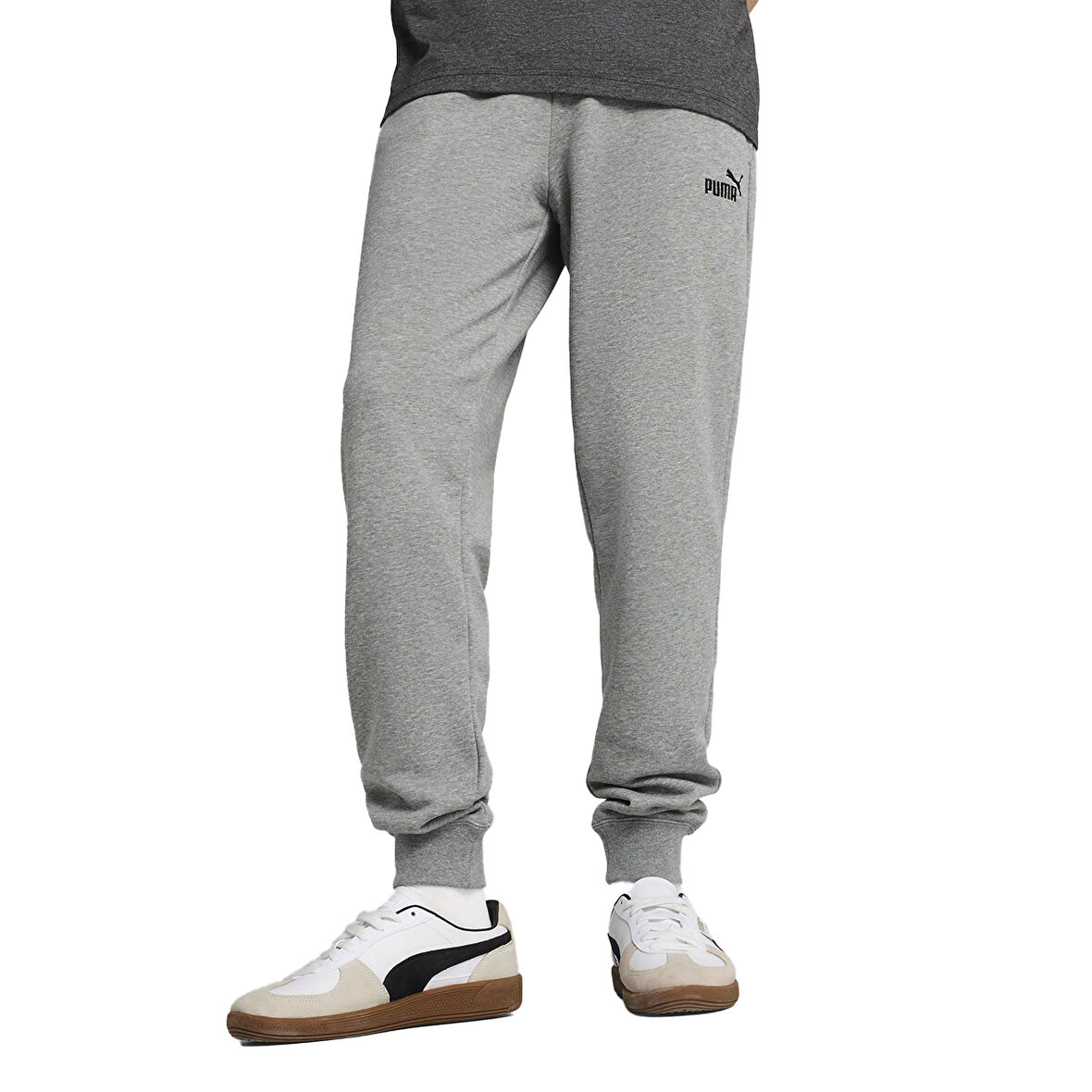 Essential No 1 Logo Erkek Gri Günlük Stil Eşofman Altı 68260803