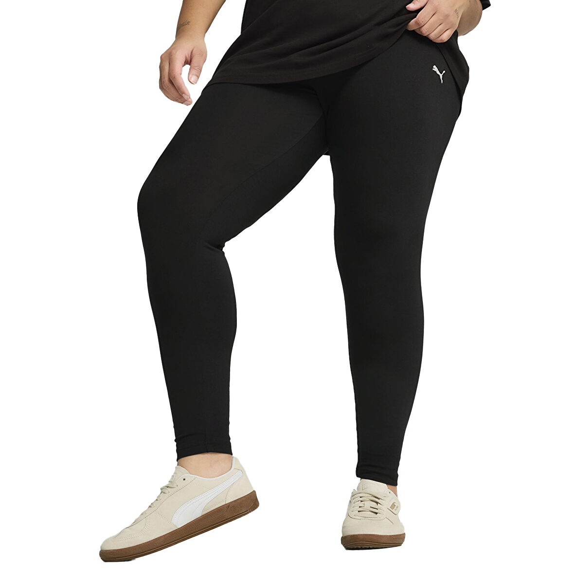 Essentials Kadın Siyah Günlük Stil Tayt 68498001