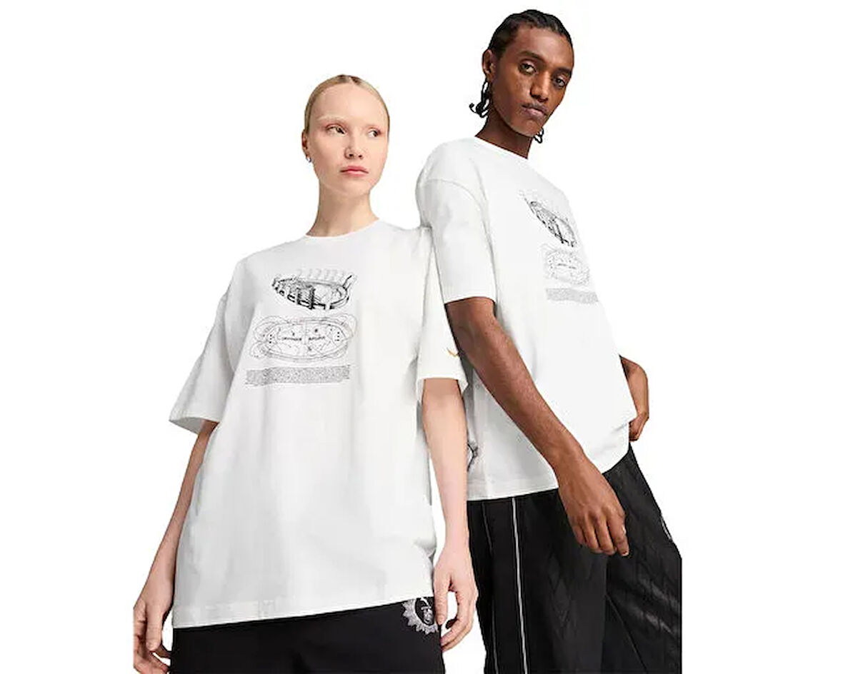 Puma Puma X Harry Potter Tee Unisex Günlük Tişört 63009202 Renkli