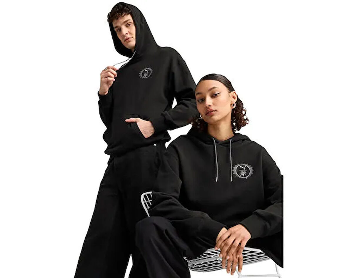 Puma Puma X Harry Potter Hoodie Unisex Günlük Sweatshirts 63009301 Renkli