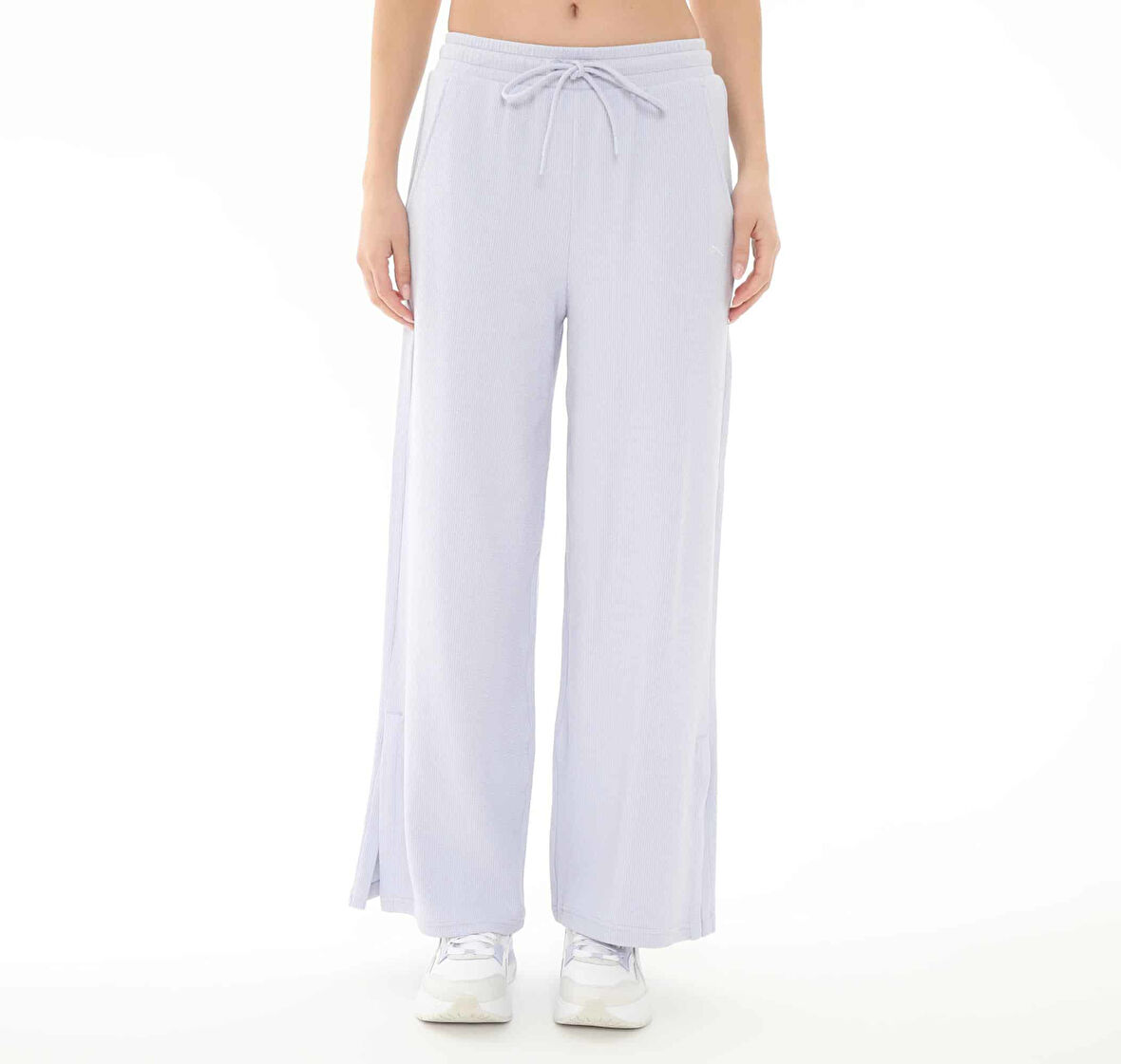 685061-47 Puma Her High-Waist Straight Pant Kadın Eşofman Altı Mor