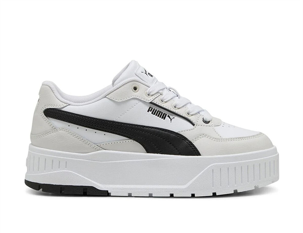 Puma Karmen II Idol Kadın Beyaz Sneaker / Spor Ayakkabı - 397461 09