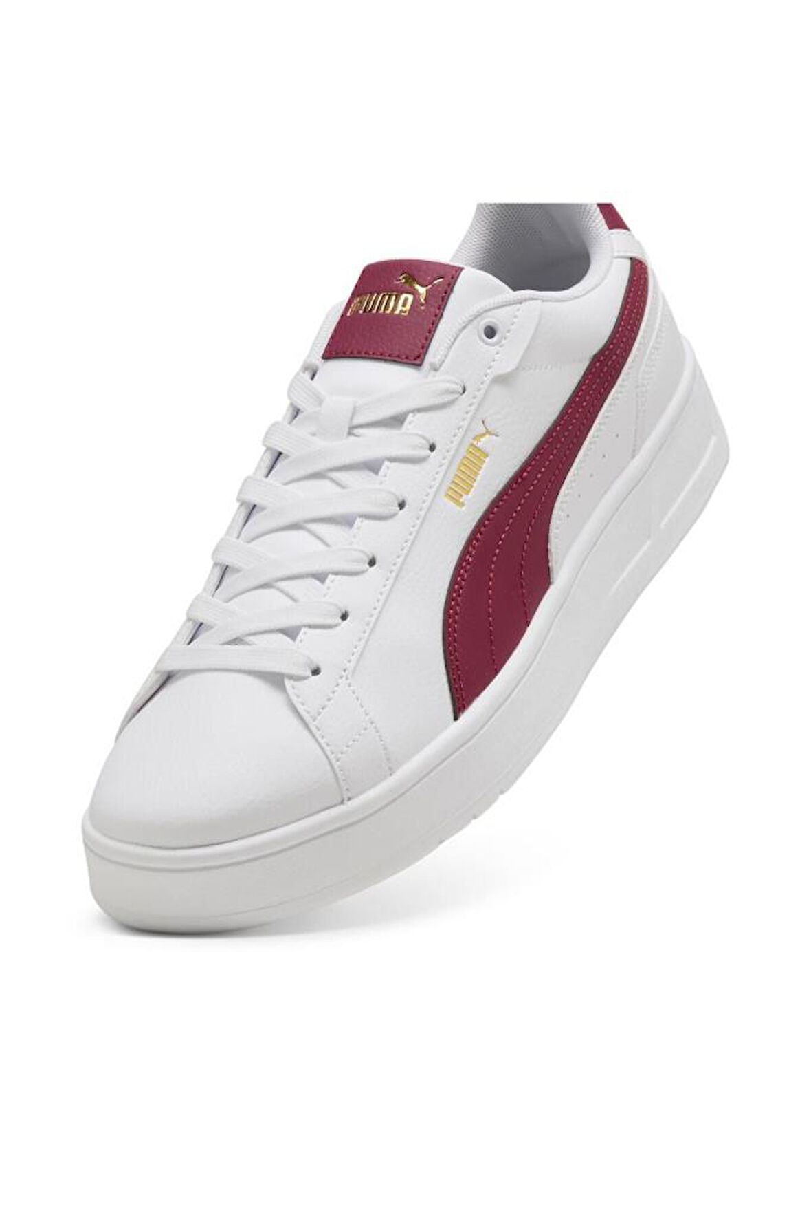 Puma Court Classico 400284 04 Erkek Sneaker Ayakkabı Beyaz Bordo 40-45 