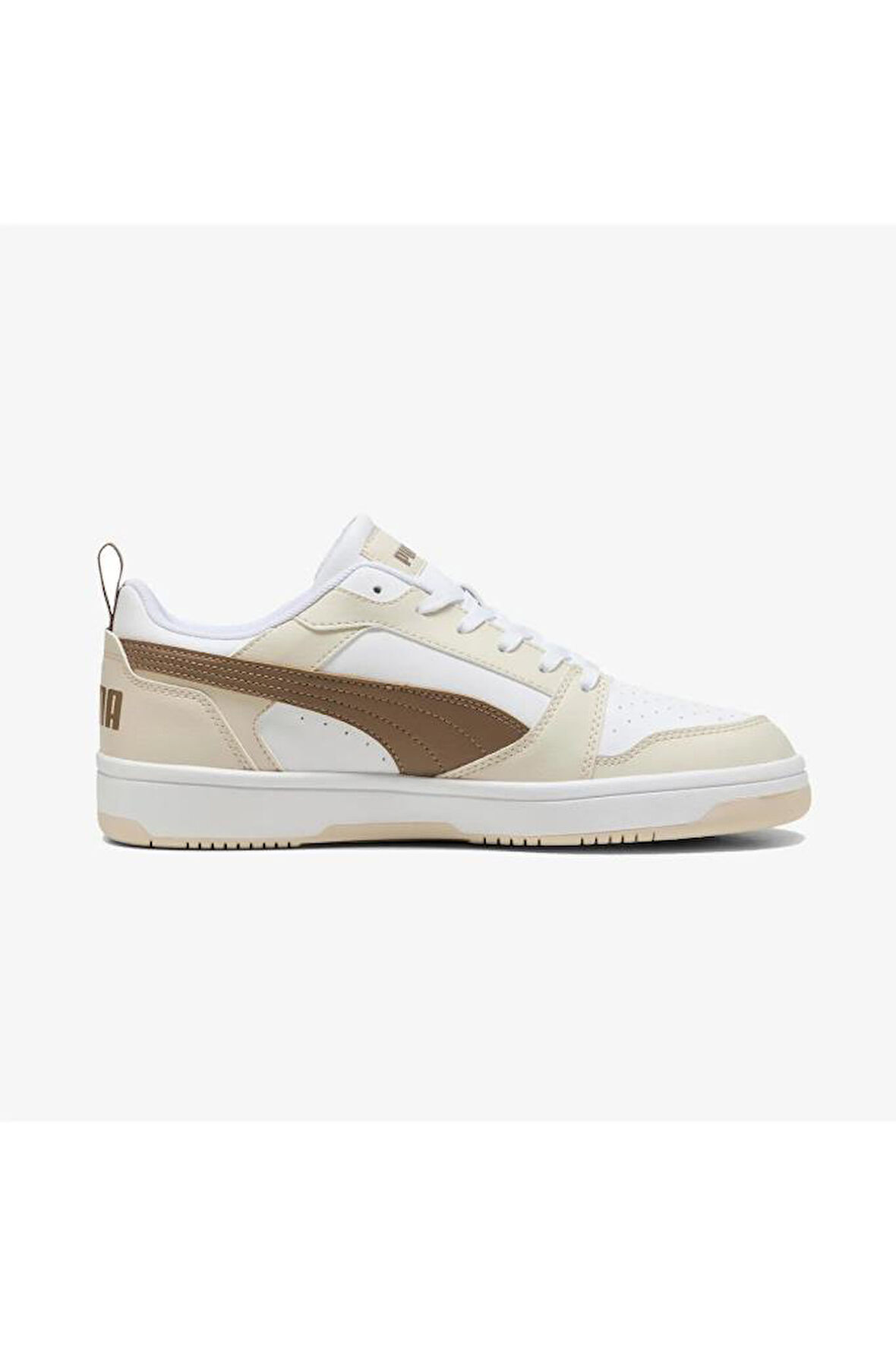 PUMA 39232838 REBOUND V6 LOW WHITE TOTALLY TAUPE KADIN SNEAKER