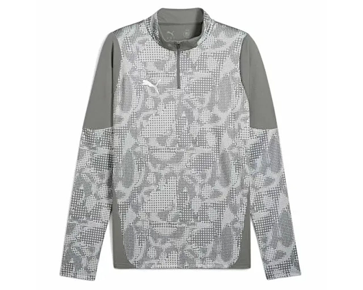 Puma Teamcup Training 1/4 Zip Top Erkek Futbol Uzun Kollu Antrenman Üstü 65916413 Renkli