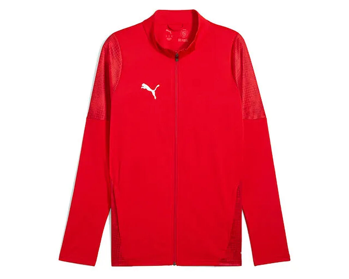 Puma Teamcup Training Jacket Erkek Futbol Antrenman Ceketi 65916501 Kırmızı