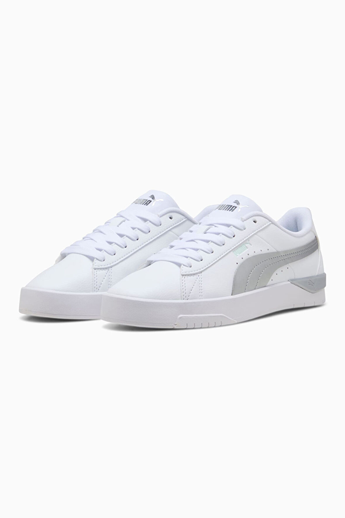 Kadın Jada Klasik Aqua Metalik Sneakers - Beyaz | 40