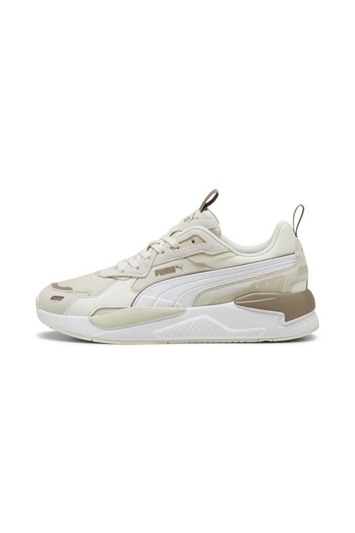Puma X-Ray 3 SD 399668 04 Erkek Yürüyüş ve Koşu Ayakkabısı Bej Beyaz 40-45 