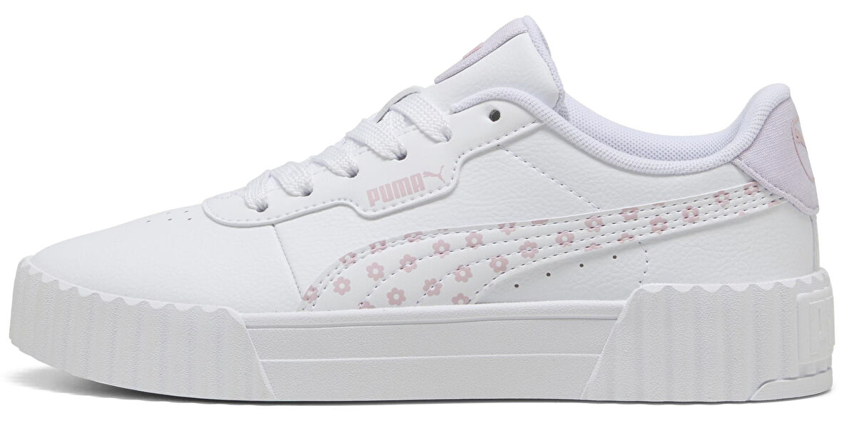 Puma Carina 3.0 Beach Florals Jr 400650-01 Kadın Spor Ayakkabı