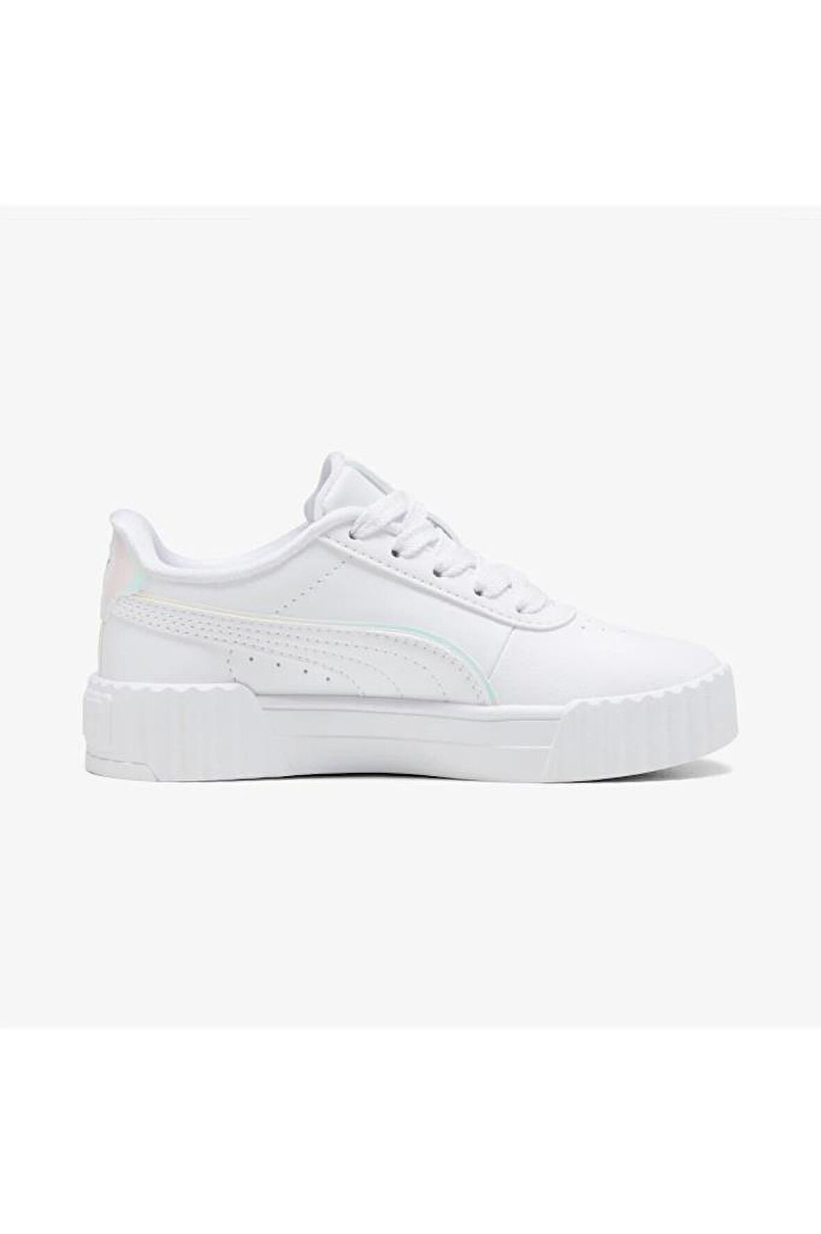 PUMA 40228101 CARINA 3.0 HOLO 2.0 PS WHITE SILVER ÇOCUK SNEAKER