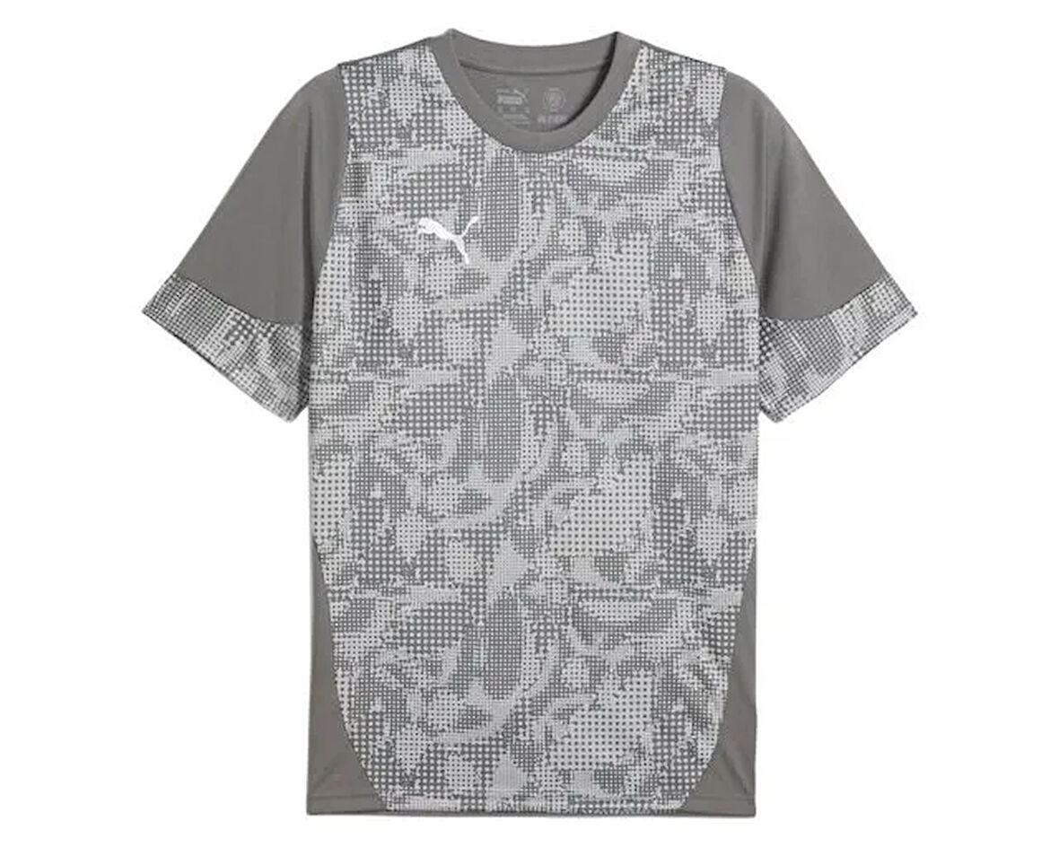 Puma Teamcup Training Jersey Erkek Futbol Tişörtü 65916713 Gri